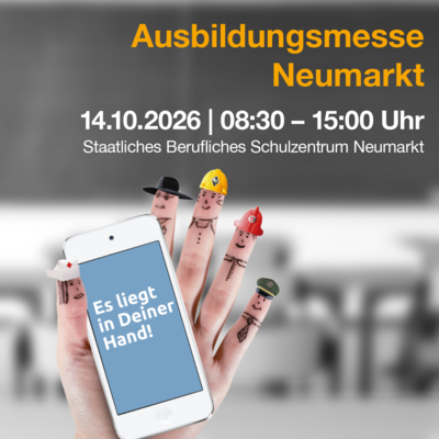 Titelmotiv Ausbildungsmesse