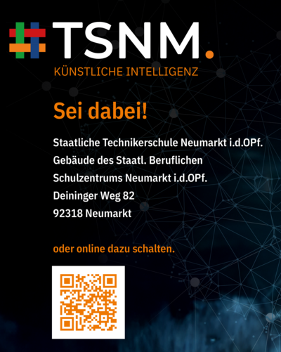 TSNM Logo und Adresse